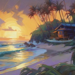 tropical beach concept III