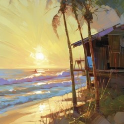 tropical beach concept IV