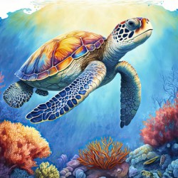 turtle in the tropics