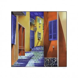 typical caribbean street