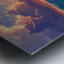 Tropical Wave Surf Metal print