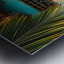 caribbean style art Metal print