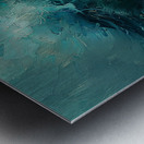 Big Wave art Metal print