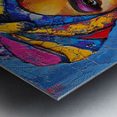 Traditional women Metal print