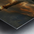 fury of the ocean Metal print