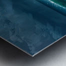 sea ​​of ​​waves Metal print