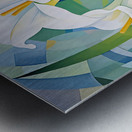 tulip flower in color art Metal print