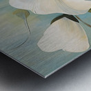 many white flowers Metal print