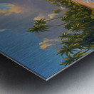 sunset in paradise Metal print