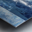 rough ocean art Metal print