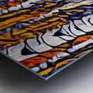 Orange Fall Metal print