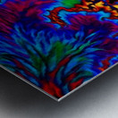 Hot Red Tropic Metal print