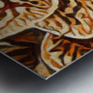 Mayan Orchid Metal print