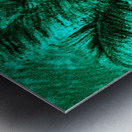 Palm Agua Metal print
