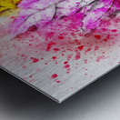 AUTUMN LEAVES SPLASH OUT Metal print