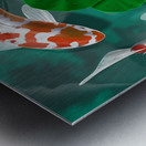 Circle Goldfish  Metal print