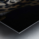  leopard s face Metal print
