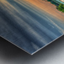 Golf Sunset Metal print