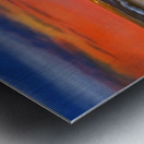 Sunset at the Beach Metal print