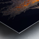 Splashed Sea Water Metal print