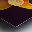 colored mushrooms Metal print