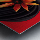 flower head Metal print