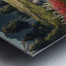 spring in the mountains Metal print