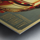 millennia AI invasion Metal print