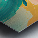 brush petals Metal print