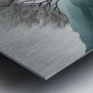 a dimensional illusion Metal print