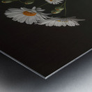 nature flowers vase Metal print