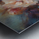 brush flowers Metal print