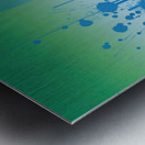 florida bird abstract Metal print