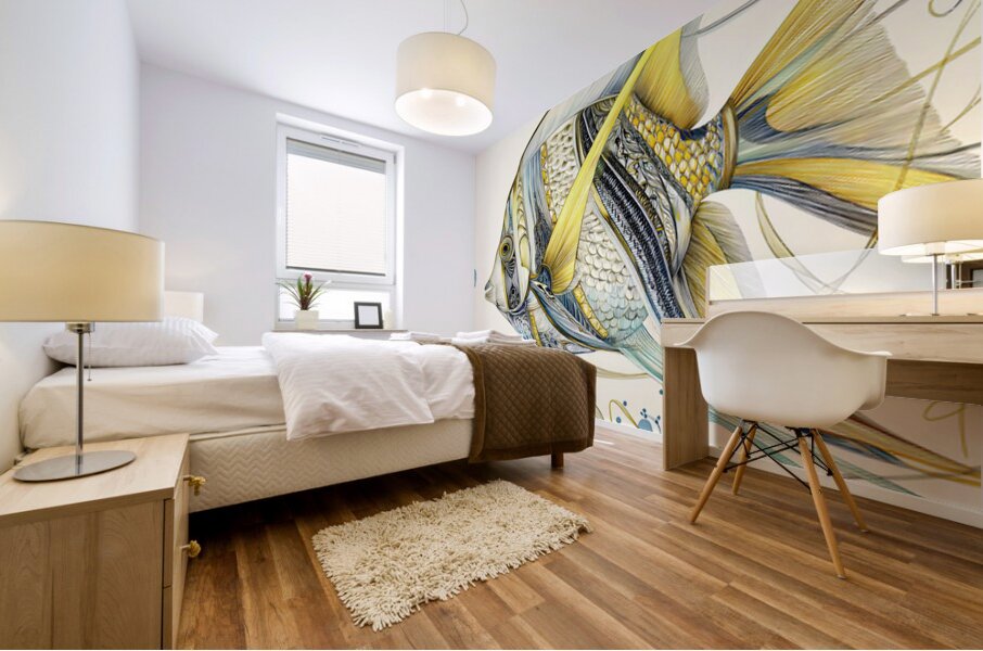 FISH ART 21 Mural print