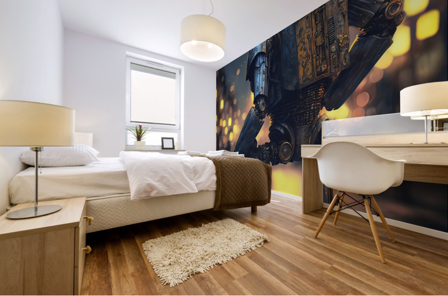 AI revolution Mural print