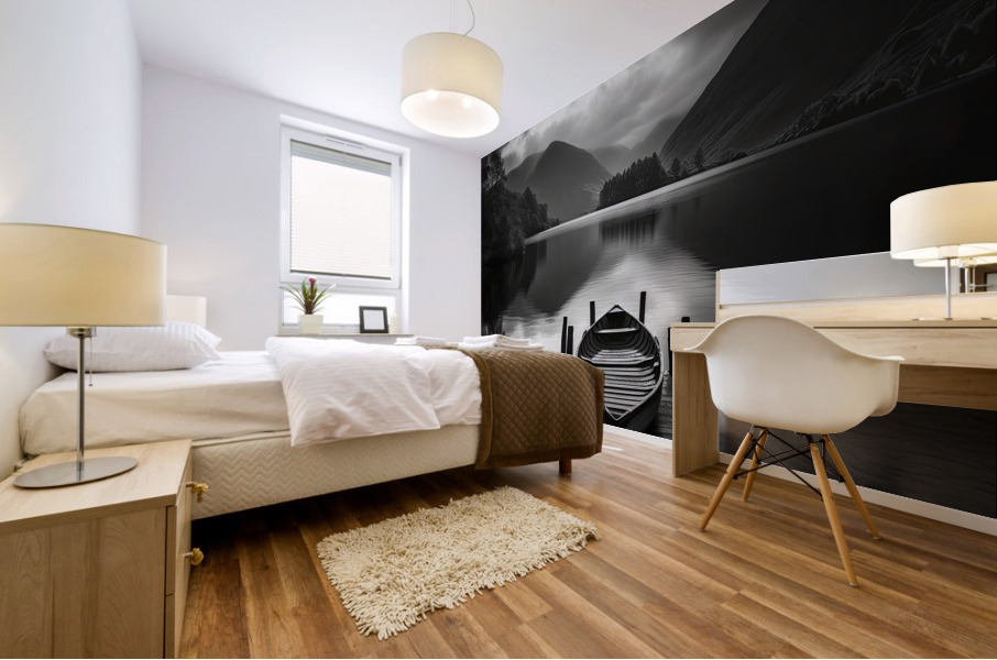 illuminated morning Mural print