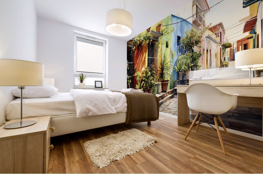 ISLAND STREET Mural print