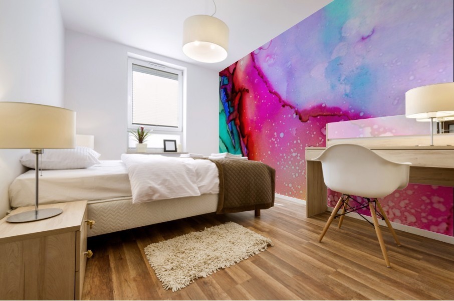 Colors Spill Mural print