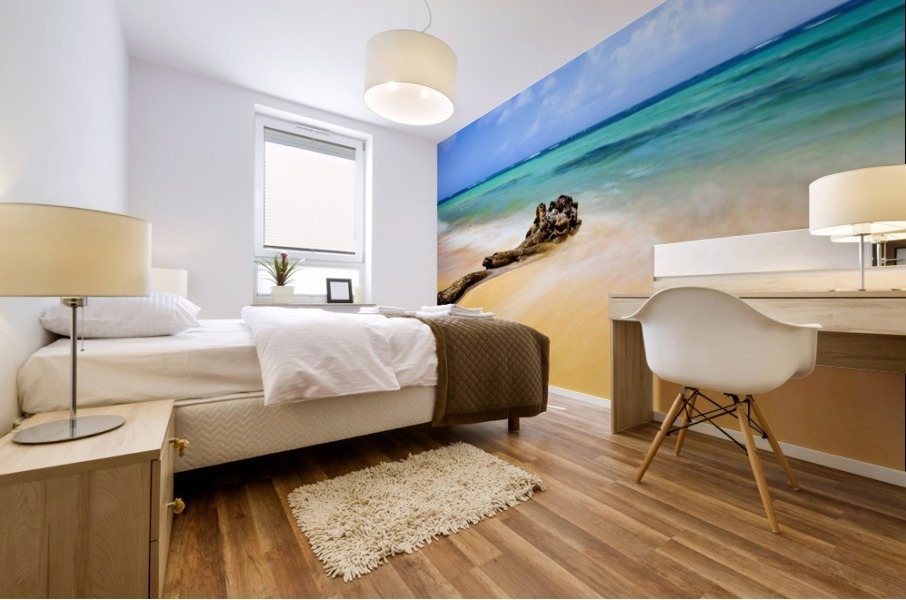 SEVEN SEA BEACH PR Mural print