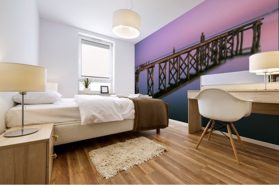 MORNING AT LAKE MONROE Mural print