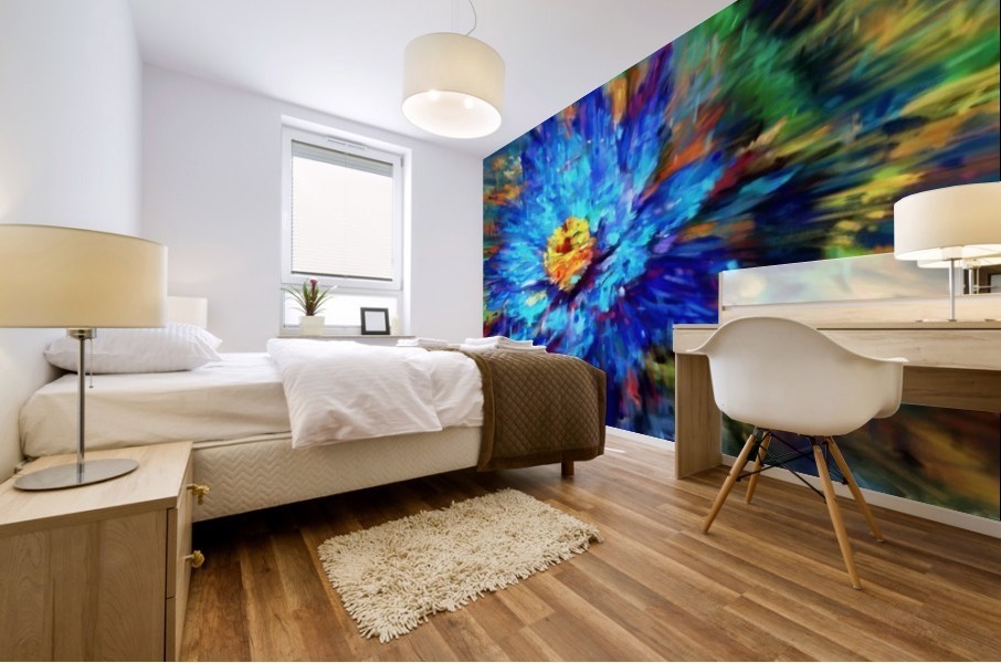 Sky Flower Mural print