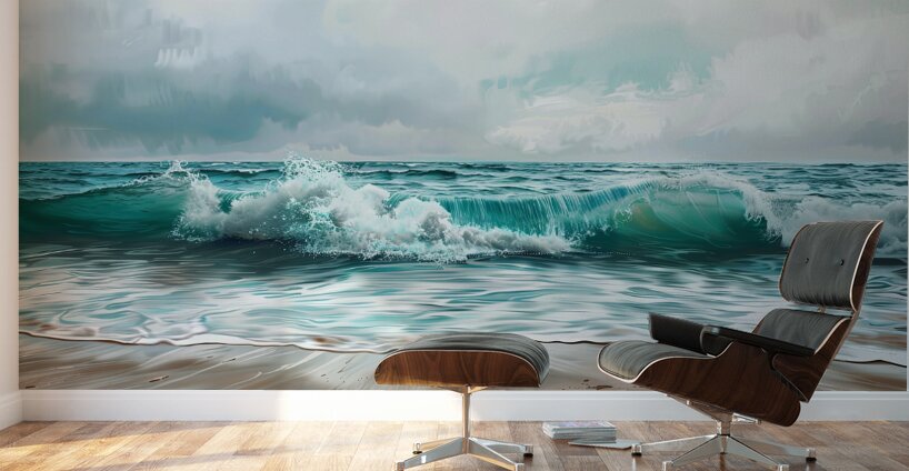 memory of the sea Wall Murals