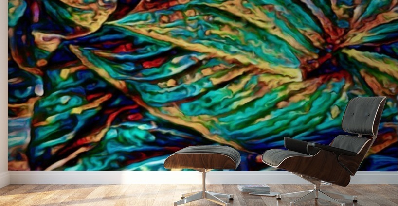 Colorful Leaves Wall Murals