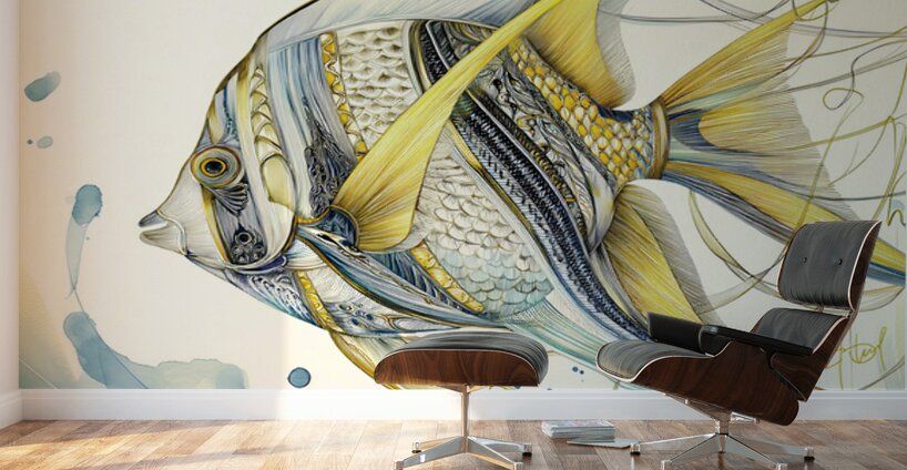 FISH ART 21 Wall Murals
