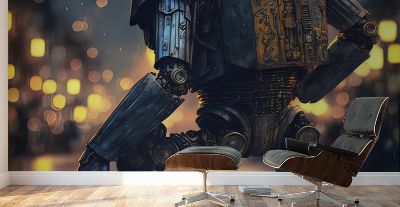 AI revolution Wall Murals