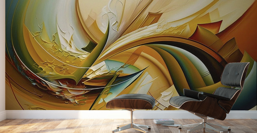 shaped colors Wall Murals