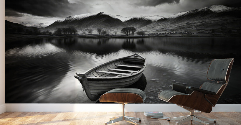 tranquility in the valley Wall Murals