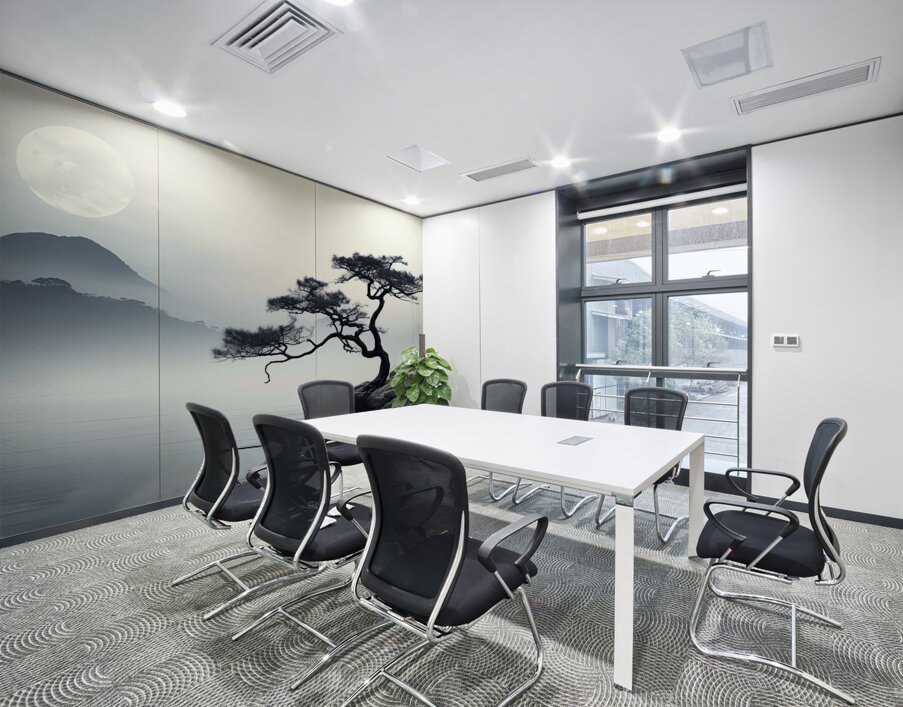 morning lake Wall Printing