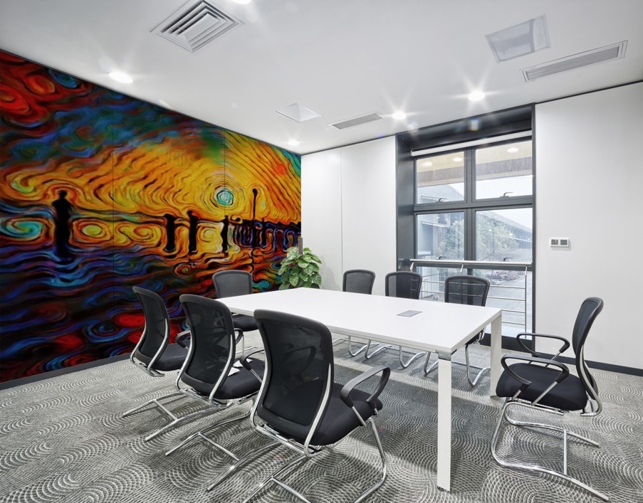 Colorful Sunrise Wall Printing