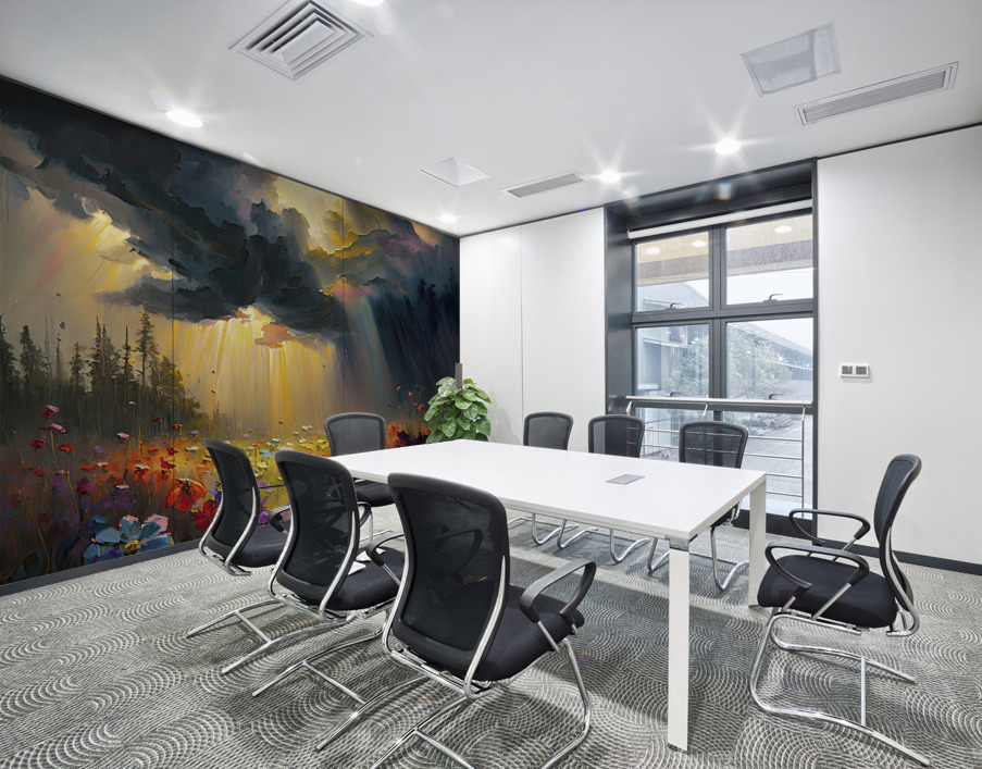 Spring into Autumn Wall Printing